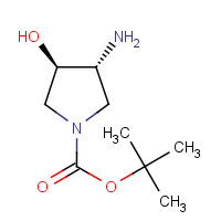 CAS: 330681-18-0 | OR308146 | tert-Butyl (3R,4R)-3-amino-4-hydroxypyrrolidine-1-carboxylate
