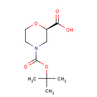 CAS: 884512-77-0 | OR308151 | (2R)-4-(tert-Butoxycarbonyl)morpholine-2-carboxylic acid