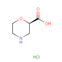 CAS: 1273577-14-2 | OR308155 | (2R)-Morpholine-2-carboxylic acid hydrochloride