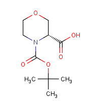 CAS: 869681-70-9 | OR308161 | (3R)-4-(tert-Butoxycarbonyl)morpholine-3-carboxylic acid