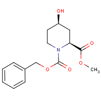 CAS:133192-45-7 | OR308201 | cis-4-hydroxy-piperidine- 1,2-dicarboxylic acid 1-benzyl ester 2-methyl ester