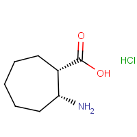 CAS:522644-09-3 | OR308204 | (1S,2R)-2-Amino-cycloheptanecarboxylic acid hydrochloride