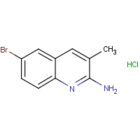 CAS:1171728-14-5 | OR308238 | 2-Amino-6-bromo-3-methylquinoline hydrochloride