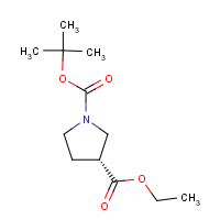 CAS: 1314419-65-2 | OR309151 | [R] 1-Boc-Pyrrolidine-3-carboxylic acid ethyl ester