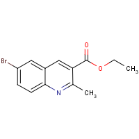CAS: 948289-14-3 | OR309204 | 6-Bromo-2-methylquinoline-3-carboxylic acid ethyl ester