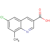 CAS: 948289-56-3 | OR309211 | 6-Chloro-8-methylquinoline-3-carboxylic acid