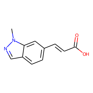 CAS: 1159511-69-9 | OR30925 | (2E)-3-(1-Methyl-1H-indazol-6-yl)acrylic acid