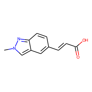 CAS: 1159511-71-3 | OR30927 | (2E)-3-(2-Methyl-2H-indazol-5-yl)acrylic acid