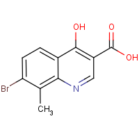 CAS: 1189107-54-7 | OR309310 | 7-Bromo-4-hydroxy-8-methylquinoline-3-carboxylic acid