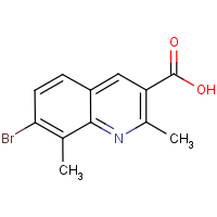 CAS: 1189106-92-0 | OR309319 | 7-Bromo-2,8-dimethylquinoline-3-carboxylic acid