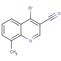 CAS: 1242260-28-1 | OR309346 | 4-Bromo-8-methylquinoline-3-carbonitrile