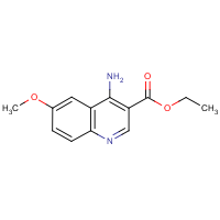 CAS: 908350-29-8 | OR309353 | 4-Amino-6-methoxyquinoline-3-carboxylic acid ethyl ester