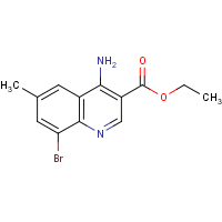CAS: 1242260-34-9 | OR309355 | 4-Amino-8-bromo-6-methylquinoline-3-carboxylic acid ethyl ester