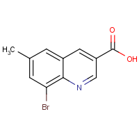 CAS: 1296950-68-9 | OR309361 | 8-Bromo-6-methylquinoline-3-carboxylic acid