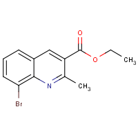 CAS: 1333255-21-2 | OR309367 | 8-Bromo-2-methylquinoline-3-carboxylic acid ethyl ester