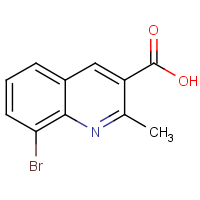 CAS: 1333251-88-9 | OR309368 | 8-Bromo-2-methylquinoline-3-carboxylic acid