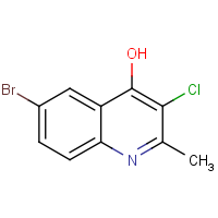 CAS: 1333254-43-5 | OR309369 | 6-Bromo-3-chloro-4-hydroxy-2-methylquinoline