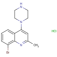 CAS: 1333253-23-8 | OR309378 | 8-Bromo-2-methyl-4-(piperazin-1-yl)quinoline Hydrochloride