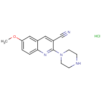 CAS: 1333254-61-7 | OR309380 | 6-Methoxy-2-(piperazin-1-yl)quinolin-3-carbonitrile Hydrochloride