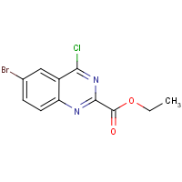 CAS: 1159976-38-1 | OR309396 | Ethyl 6-bromo-4-chloroquinazoline-2-carboxylate