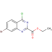 CAS: 1189105-79-0 | OR309402 | Ethyl 7-bromo-4-chloroquinazoline-2-carboxylate
