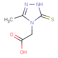 CAS: 42047-33-6 | OR309408 | 2-(3-Methyl-5-thioxo-1H-1,2,4-triazol-4(5H)-yl)acetic acid