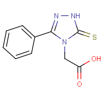 CAS:185034-18-8 | OR309409 | (3-Phenyl-5-thioxo-1,5-dihydro-[1,2,4]triazol-4-yl)-acetic acid