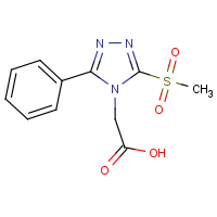 CAS: 892874-30-5 | OR309412 | 2-(5-Methanesulfonyl-3-phenyl-[1,2,4]triazol-4-yl)-acetic acid