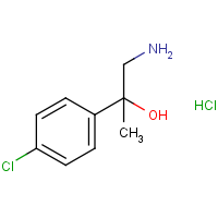 CAS: 14002-11-0 | OR309431 | 1-Amino-2-(4-chloro-phenyl)-propan-2-ol hydrochloride