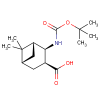 CAS: 1027343-59-4 | OR309440 | (1R,2R,3S,5R)-(2-tert-Butoxycarbonylamino)-6,6-dimethylbicyclo[3.1.1]heptan-3-carboxylic acid