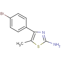 CAS: 65705-44-4 | OR30953 | 2-Amino-4-(4-bromophenyl)-5-methyl-1,3-thiazole