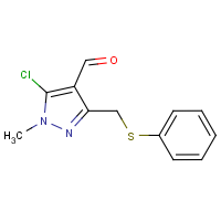 CAS:318234-26-3 | OR30992 | 5-Chloro-1-methyl-3-[(phenylthio)methyl]-1H-pyrazole-4-carboxaldehyde