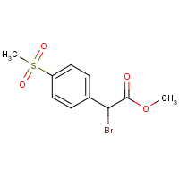 CAS:557798-35-3 | OR30997 | Methyl 2-bromo-2-(4-methylsulfonylphenyl)acetate