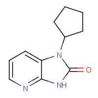 CAS:906532-84-1 | OR310015 | 1-Cyclopentyl-1H,2H,3H-imidazo[4,5-b]pyridin-2-one