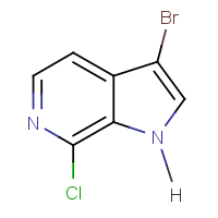 CAS: 1190318-02-5 | OR310024 | 3-Bromo-7-chloro-1H-pyrrolo[2,3-c]pyridine