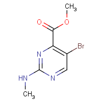 CAS: 1009827-04-6 | OR310044 | Methyl 5-bromo-2-(methylamino)pyrimidine-4-carboxylate