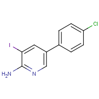 CAS: 1356397-46-0 | OR310068 | 5-(4-Chlorophenyl)-3-iodopyridin-2-amine