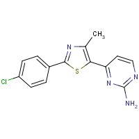 CAS: 308088-19-9 | OR310091 | 4-[2-(4-Chlorophenyl)-4-methyl-1,3-thiazol-5-yl]pyrimidin-2-amine