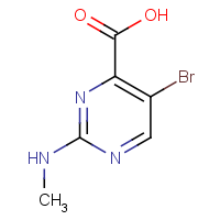 CAS: 937647-22-8 | OR310122 | 5-Bromo-2-(methylamino)pyrimidine-4-carboxylic acid