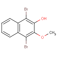 CAS: 1335113-07-9 | OR310164 | 1,4-Dibromo-3-methoxynaphthalen-2-ol