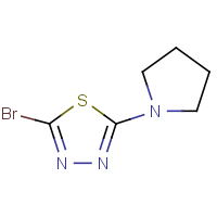 CAS:1339586-51-4 | OR310173 | 2-Bromo-5-(pyrrolidin-1-yl)-1,3,4-thiadiazole