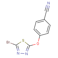 CAS:1341498-87-0 | OR310176 | 4-[(5-Bromo-1,3,4-thiadiazol-2-yl)oxy]benzonitrile