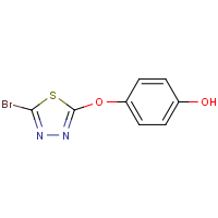 CAS:946884-41-9 | OR310190 | 4-[(5-Bromo-1,3,4-thiadiazol-2-yl)oxy]phenol