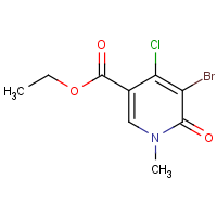 CAS: 1379526-95-0 | OR310194 | Ethyl 5-bromo-4-chloro-1-methyl-6-oxo-1,6-dihydropyridine-3-carboxylate