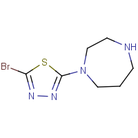 CAS:1357147-39-7 | OR310206 | 1-(5-Bromo-1,3,4-thiadiazol-2-yl)homopiperazine