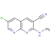 CAS: 1335112-96-3 | OR310227 | 6-Chloro-2-(methylamino)-1,8-naphthyridine-3-carbonitrile