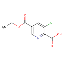 CAS: 1200497-77-3 | OR310235 | 3-Chloro-5-(ethoxycarbonyl)pyridine-2-carboxylic acid