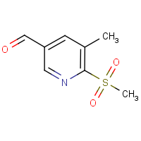 CAS: 1565845-66-0 | OR310315 | 6-Methanesulfonyl-5-methylpyridine-3-carbaldehyde