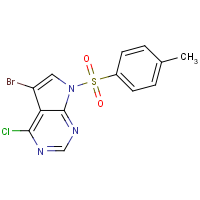 CAS: 1143534-78-4 | OR310345 | 5-Bromo-4-chloro-7-(4-methylbenzenesulfonyl)-7H-pyrrolo[2,3-d]pyrimidine
