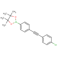 CAS:1315281-10-7 | OR310357 | 2-{4-[2-(4-Chlorophenyl)ethynyl]phenyl}-4,4,5,5-tetramethyl-1,3,2-dioxaborolane